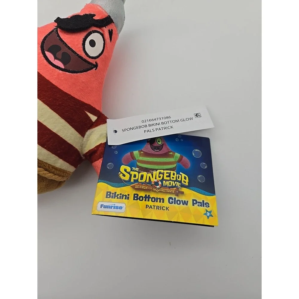 SpongeBob Movie Search for SquarePants Patrick Star Plush Toy 6 Inch New‎